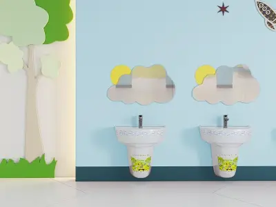 LAVABO BELLA SA APLIKACI.35X45