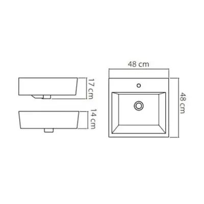 LAVABO MONA D 48 62500U