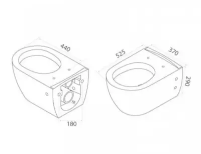 WC ŠOLJA KONZ.CITY KAPU.19108W