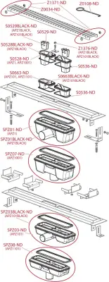 TUŠ KAN.ALCA 65 CRNA APZ101