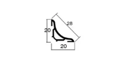 LAJ PVC KADA 081VA/01 2,5m
