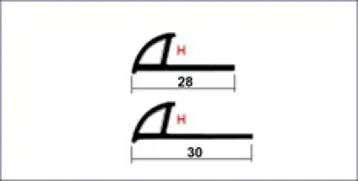 LAJ PVC 10mm 211 SIVA