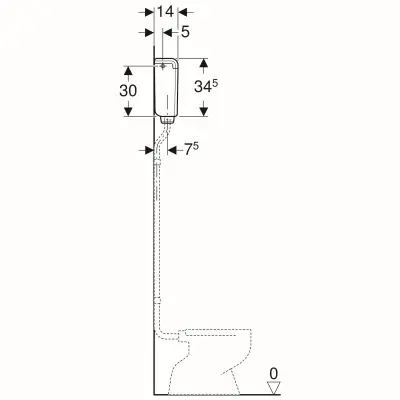 VODOKOTLIĆ GEBERIT AP112 VM