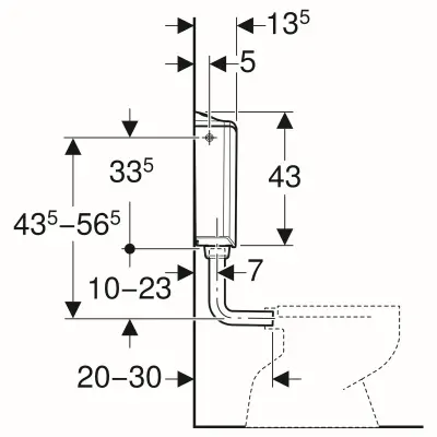 VODOKOTLIĆ GEBERIT AP116 NM