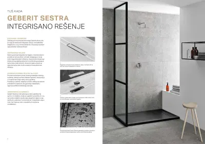 TUŠ KADA SESTRA 120X80 GRAFIT