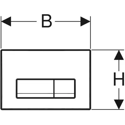 TASTER DELTA 50 HROM MAT
