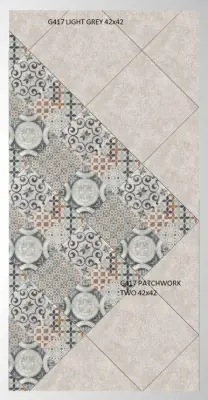 G417 PATCHWORK TWO 42X42 1,41