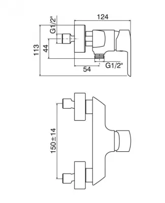 PRIMA BAT.TUŠ KABINA 4113