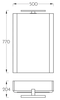 ORMARIĆ LUXOR 50 GD 0748