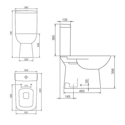 MONOBLOK DURU SIMPLON+DASKA