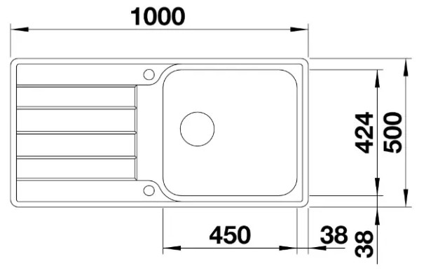 SUDOP.CLASSIMO XL61000X500/205