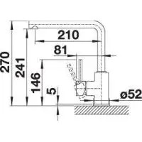 MILA BAT.SUDOP.BLACK HD 526657