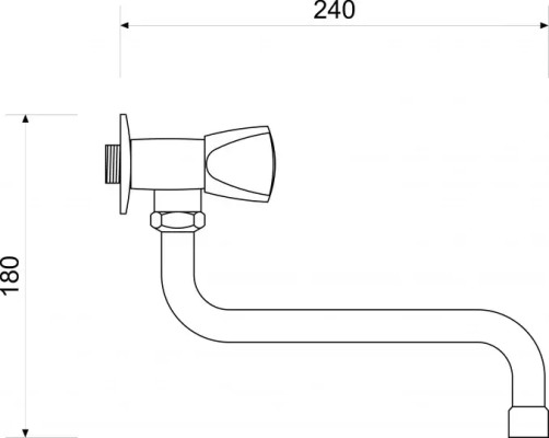 BAT.HLADNA VODA ZIDN.MH-9012