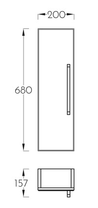 VERTIKALA ATRIA ANTRACIT 0979