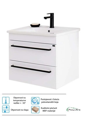 ORMARIĆ ATRIA 75 DD BELA 0980