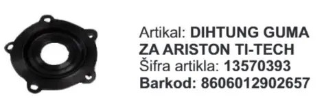 DIHTUNG GUMA ZA ARISTON TITECH